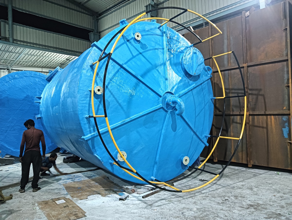 FRP / GRP Fibre Glass Reinforced Plastic Storage Tanks