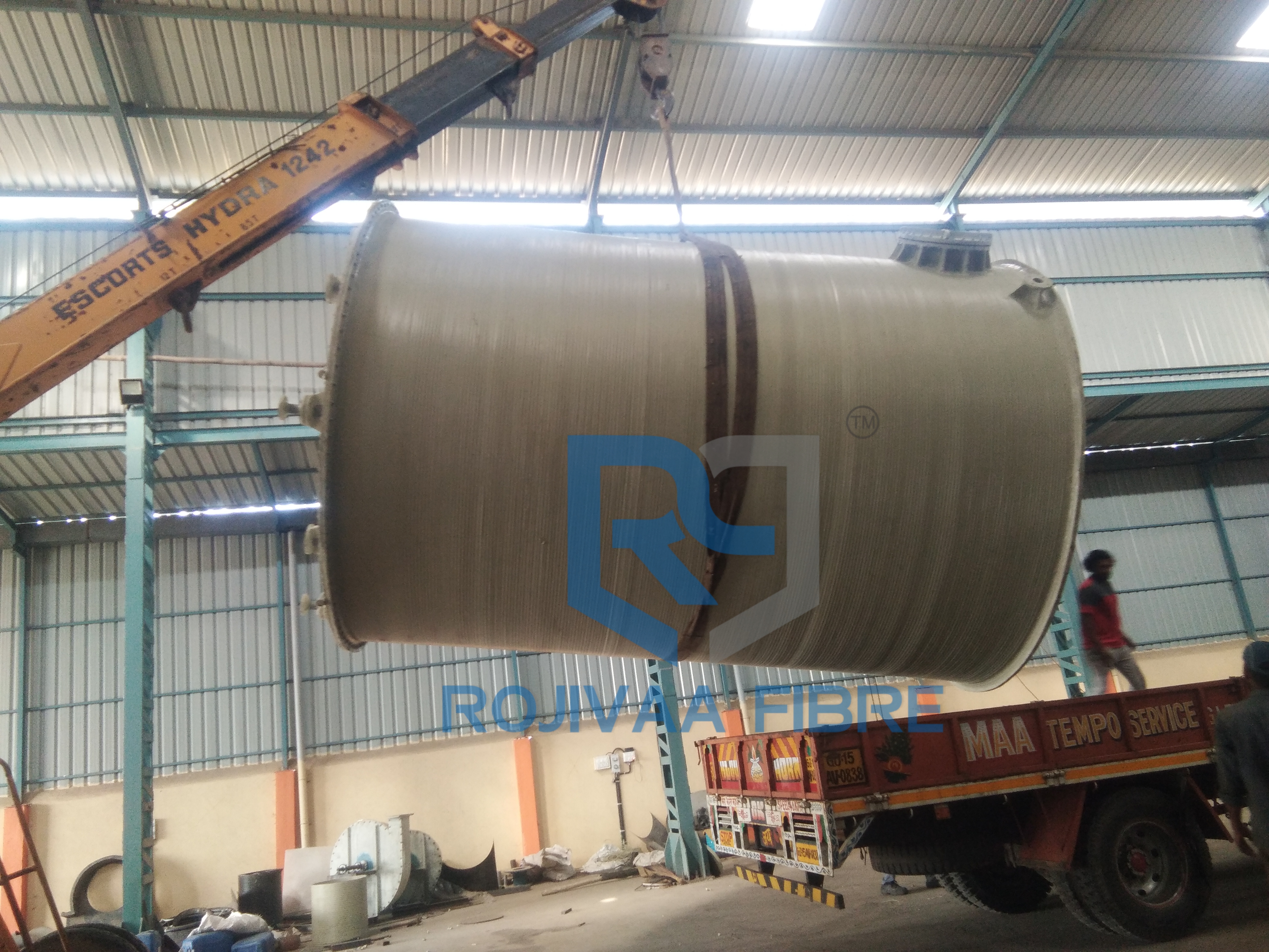 HDPE PP SPIRAL TANK